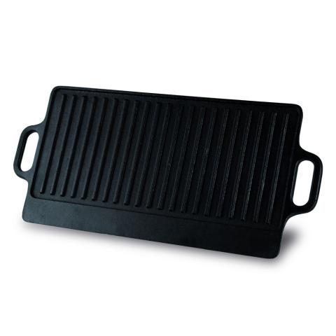 Plancha fonte 42 x 23 cm - réversible Baumalu Plancha fonte 42 x 23 cm - réversible Baumalu