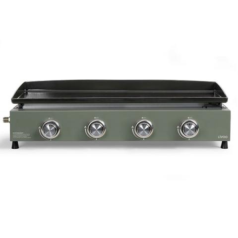 Plancha gaz 4 bruleurs 10 kW DOC325 Livoo Plancha gaz 4 bruleurs 10 kW DOC325 Livoo