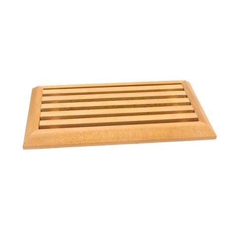 Planche à pain en hêtre avec grille amovible 38,5 cm Roger Orfèvre Planche à pain en hêtre avec grille amovible 38,5 cm Roger Orfèvre
