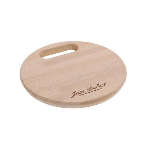 Planchette à découper et servir en hêtre naturel Cosmos 21,5 cm Jean Dubost