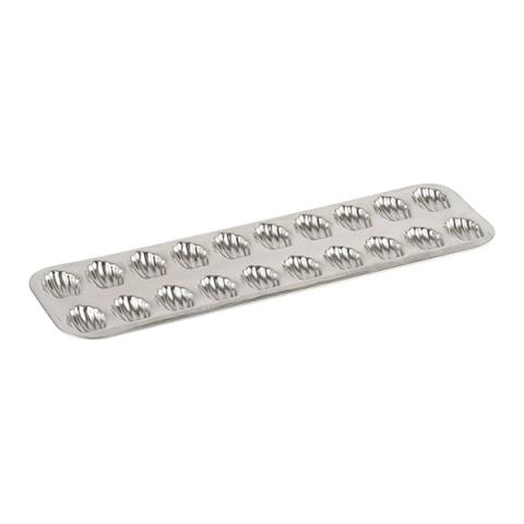 Plaque 20 madeleinettes en fer blanc Gobel
