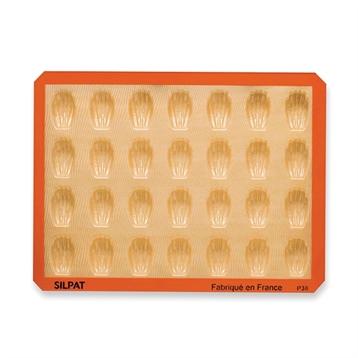 Plaque de 28 empreintes mini-madeleines Silpat