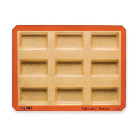Plaque de 9 empreintes mini-cakes Silpat