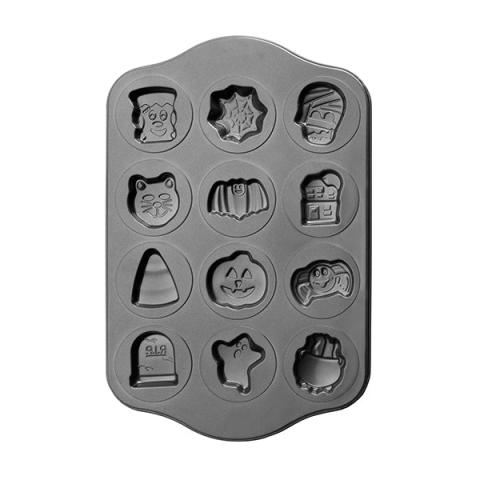 Plaque en acier 12 biscuits halloween Ibili Plaque en acier 12 biscuits halloween Ibili
