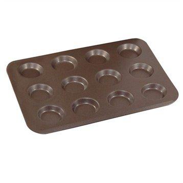 Plaque anti-adhérente 12 mini-tartelettes Gobel Plaque anti-adhérente 12 mini-tartelettes Gobel
