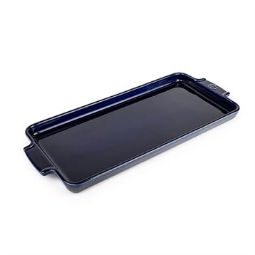 Plaque apéritifs et mignardises céramique Appolia 40 cm bleu Peugeot Plaque apéritifs et mignardises céramique Appolia 40 cm bleu Peugeot