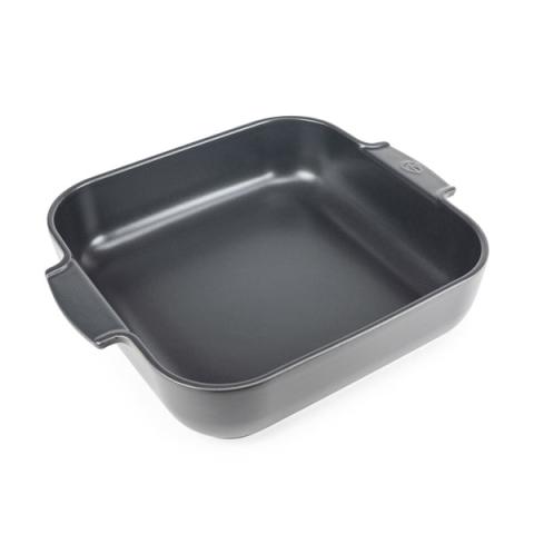 Plat à four céramique Appolia carré ardoise 36 cm Peugeot