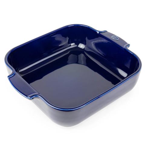 Plat à four céramique Appolia carré bleu 28 cm Peugeot Plat à four céramique Appolia carré bleu 28 cm Peugeot