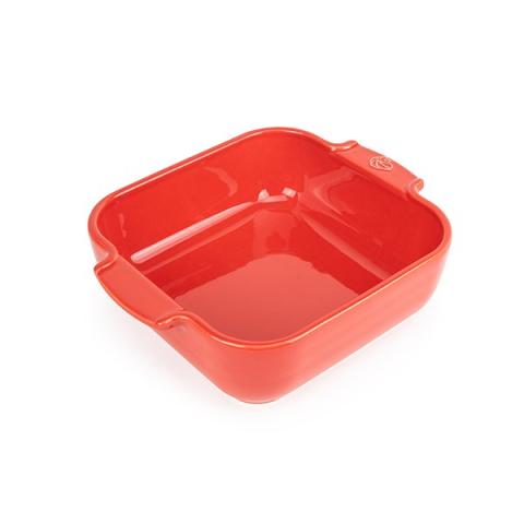 Plat à four céramique Appolia carré rouge 21 cm Peugeot Plat à four céramique Appolia carré rouge 21 cm Peugeot