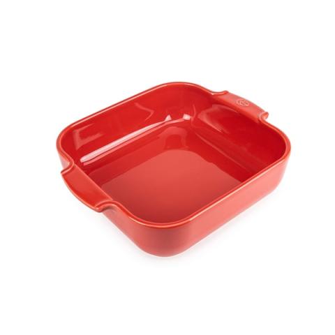 Plat à four céramique Appolia carré rouge 28 cm Peugeot Plat à four céramique Appolia carré rouge 28 cm Peugeot