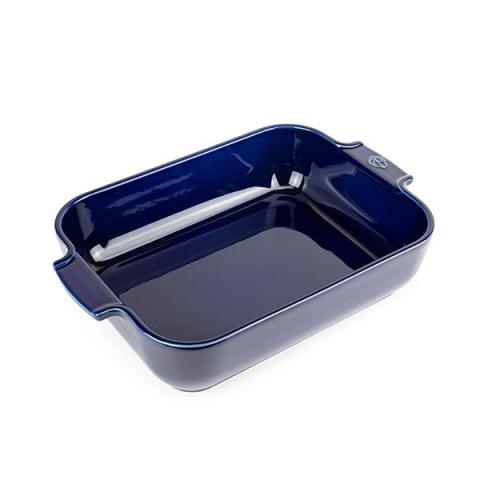 Plat à four céramique Appolia rectangulaire bleu 32 cm Peugeot Plat à four céramique Appolia rectangulaire bleu 32 cm Peugeot