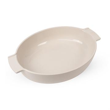 Plat à four ovale Appolia 40 cm écru Peugeot Plat à four ovale Appolia 40 cm écru Peugeot