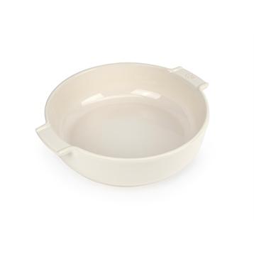 Plat four rond céramique écru 27 cm Peugeot Plat four rond céramique écru 27 cm Peugeot