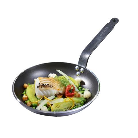 Poêle 24 cm Alu Choc Resto induction De Buyer