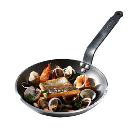 Poêle 28 cm Alu Choc Resto induction De Buyer
