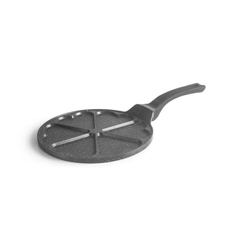 Poêle 6 mini crêpes en cœur 28 cm  Ibili