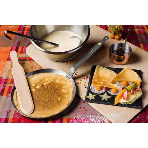 Poêle à crêpes tôle d'acier blanc Mineral B Element 30 cm De Buyer Poêle à crêpes tôle d'acier blanc Mineral B Element 30 cm De Buyer
