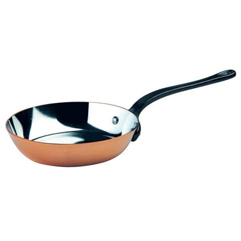 Poêle à frire en cuivre massif 32 cm Baumalu