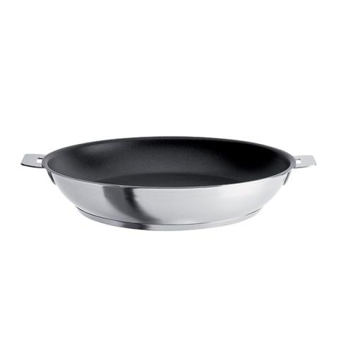 Poêle haute inox antiadhérente Strate sans manche 24 cm Cristel