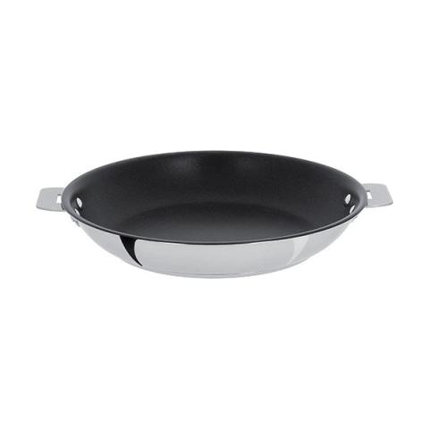 Poêle inox antiadhérente Casteline sans manche 20 cm Cristel Poêle inox antiadhérente Casteline sans manche 20 cm Cristel