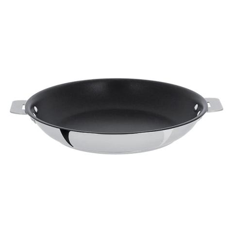 Poêle inox antiadhérente Casteline sans manche 28 cm Cristel Poêle inox antiadhérente Casteline sans manche 28 cm Cristel