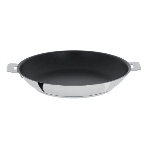 Poêle inox antiadhérente Mutine sans manche 16 cm Cristel Poêle inox antiadhérente Mutine sans manche 16 cm Cristel