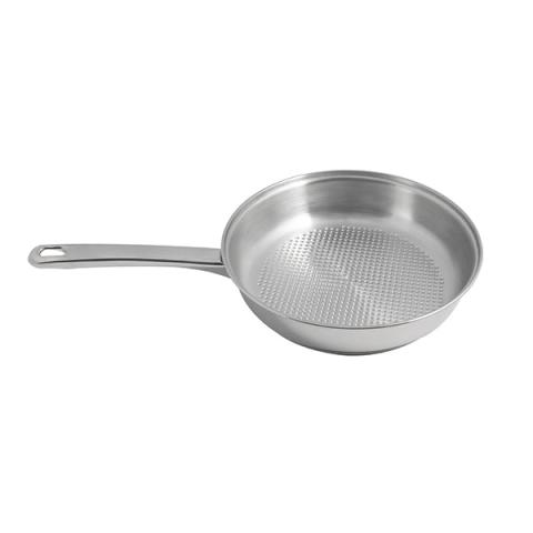 Poêle tout inox avec fond grill 24 cm Artame