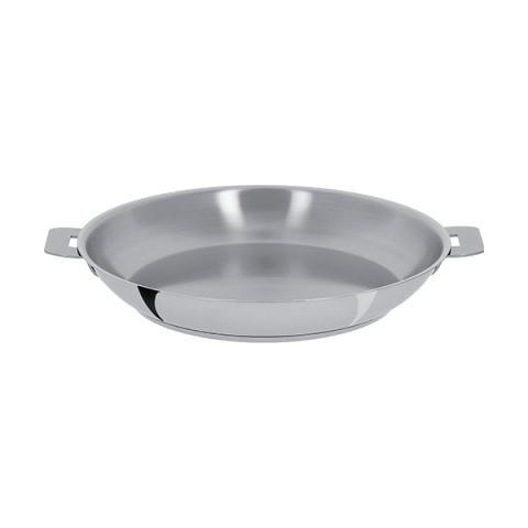 Poêle tout inox Mutine sans manche 20 cm Cristel Poêle tout inox Mutine sans manche 20 cm Cristel