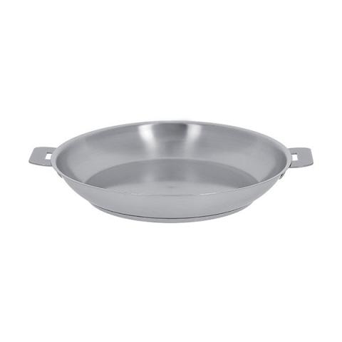 Poêle tout inox Strate sans manche 26 cm Cristel Poêle tout inox Strate sans manche 26 cm Cristel
