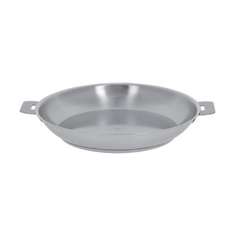 Poêle tout inox Strate sans manche 30 cm Cristel