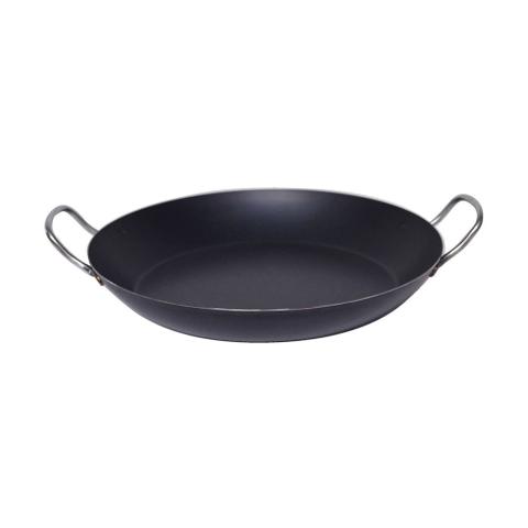 Poêle à paella 60 cm en tôle d'acier bleuie De Buyer Poêle à paella 60 cm en tôle d'acier bleuie De Buyer