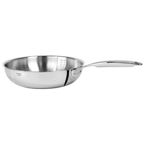 Poêle sautoir tout inox Castel'Pro 28 cm Cristel