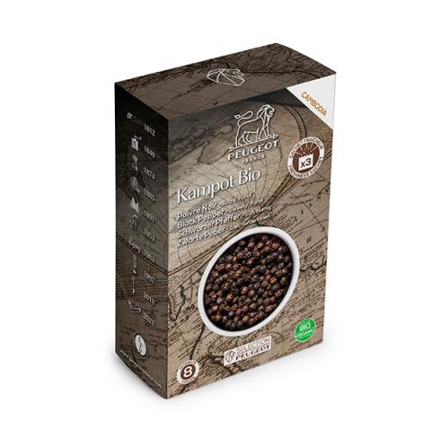Poivre noir Bio Kampot 3 x 20g Peugeot Poivre noir Bio Kampot 3 x 20g Peugeot