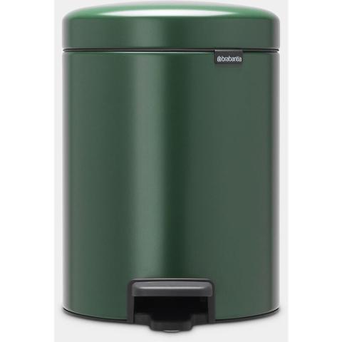 Poubelle À Pédale Newicon 5l Vert Pin