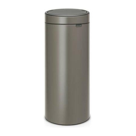 Poubelle Touch Bin - 30L - Platinum - Brabantia