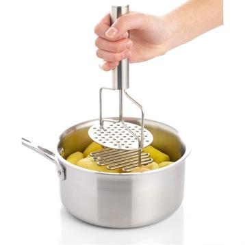 Presse-purée double action en inox Mathon