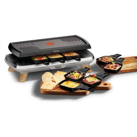 Raclette Gourmet Grill Plancha Re610d12