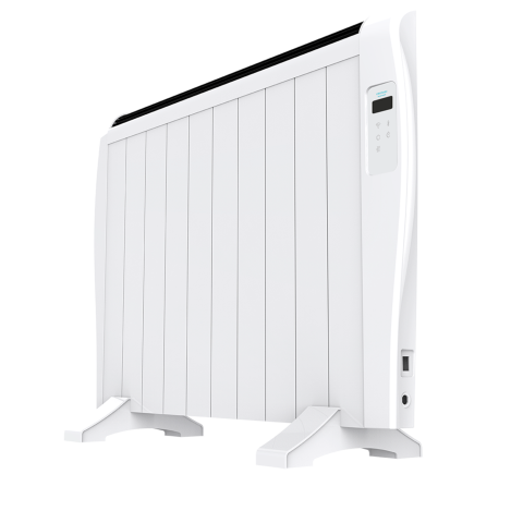 Radiateur émetteur thermique avec 10 éléments et thermostat WIFI 1500W noir blanc Cecotec Radiateur émetteur thermique avec 10 éléments et thermostat WIFI 1500W noir blanc Cecotec
