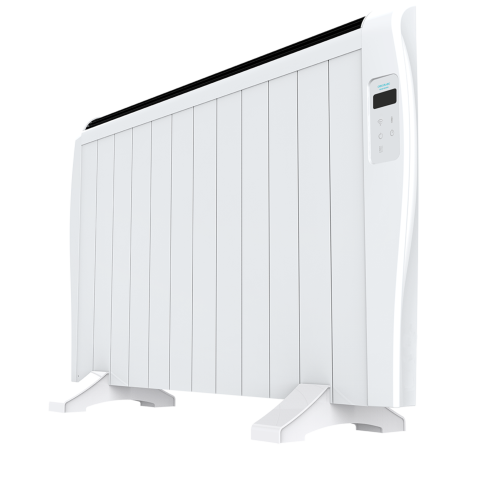 Radiateur émetteur thermique avec 12 éléments et thermostat WIFI 1800W noir blanc Cecotec Radiateur émetteur thermique avec 12 éléments et thermostat WIFI 1800W noir blanc Cecotec