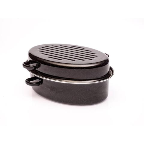 Roaster 42 cm acier émaillé Baumalu