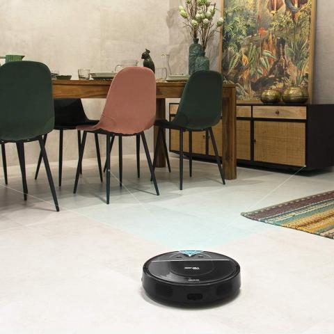 robot aspirateur Programmable 4 en 1 compatible a Alexa & Google Assistant 2290 PANORAMIC noir Cecotec robot aspirateur Programmable 4 en 1 compatible a Alexa & Google Assistant 2290 PANORAMIC noir Cecotec