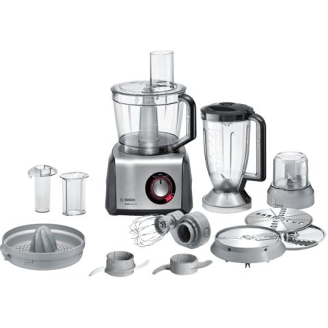 Robot de cuisine MultiTalent 8 noir inox MC812M844 1250 W Bosch Robot de cuisine MultiTalent 8 noir inox MC812M844 1250 W Bosch