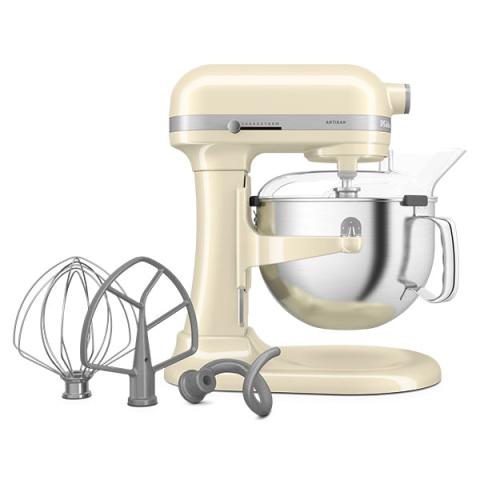 Robot pâtissier multifonction Artisan à bol relevable 5,6 L crème 5KSM60SPXEAC Kitchenaid Robot pâtissier multifonction Artisan à bol relevable 5,6 L crème 5KSM60SPXEAC Kitchenaid