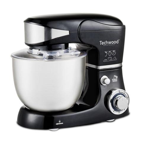 Robot pétrin noir 5 L 1000 W TRO-1056 Techwood