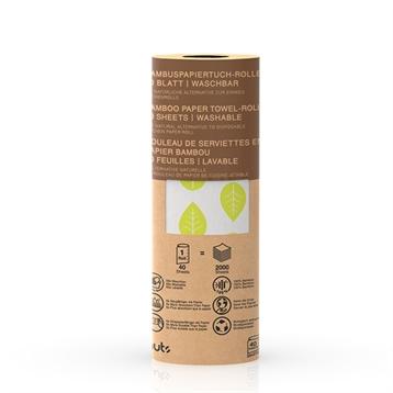 Rouleau de 40 essuie-tout réutilisables Nuts Innovation