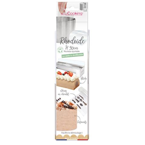 Ruban rhodoïd 30 cm x 1,5 m Scrapcooking Ruban rhodoïd 30 cm x 1,5 m Scrapcooking