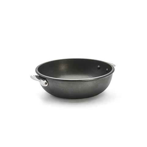 Sauteuse bombée Choc Extrême Loqy sans manche 24 cm De Buyer