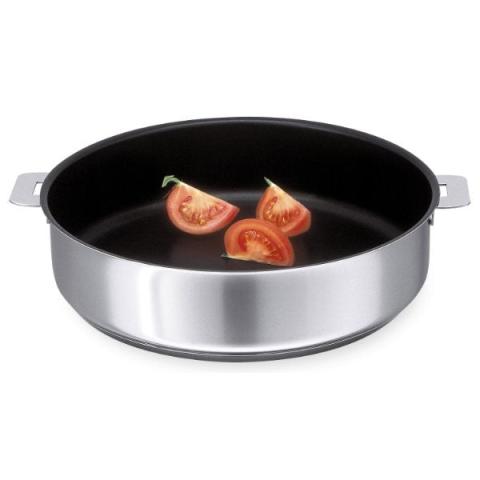 Sauteuse inox antiadhérente Mutine sans manche 24 cm Cristel Sauteuse inox antiadhérente Mutine sans manche 24 cm Cristel