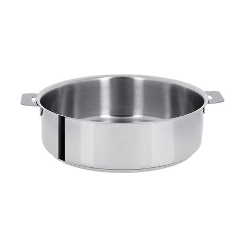 Sauteuse tout inox Mutine sans manche 24 cm Cristel