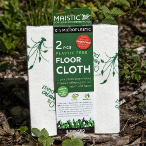 Serpillère en cellulose de bois - Lot de 2 Astuceo Serpillère en cellulose de bois - Lot de 2 Astuceo